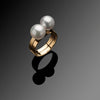 Lunar Series Handcrafted Japanese Jewelry Minimalist Ring Vermeil hk+np Studio