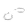 Twist Series Handcrafted Japanese Minimalist Earrings Sterling Silver Matte hk+np Studio