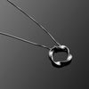 Twist Series Handcrafted Japanese Jewelry Pendant Necklace Sterling Silver Mirror hk+np Studio