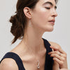 Infinity Series Handcrafted Japanese Jewelry Minimalist Earrings Sterling Silver Matte hk+np Studio