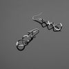 Infinity Series Handcrafted Japanese Jewelry Minimalist Earrings Sterling Silver Mirror hk+np Studio