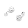 Q Series Handcrafted Japanese Jewelry Luxury Cufflinks Sterling Silver Mirror hk+np Studio
