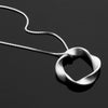 Twist Series Handcrafted Japanese Jewelry Pendant Necklace Sterling Silver Scratch hk+np Studio