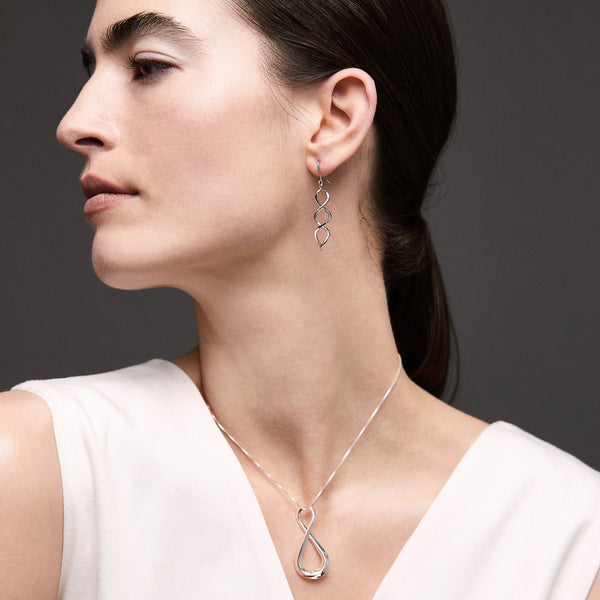 Japanese Lace Fern Necklace - Silver - Goldsmith Malmö - Unique jewellry -  Lotta Jewellery