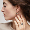 Zigzag Series Handcrafted Japanese Jewelry Minimalist Earrings Sterling Silver Mirror hk+np Studio